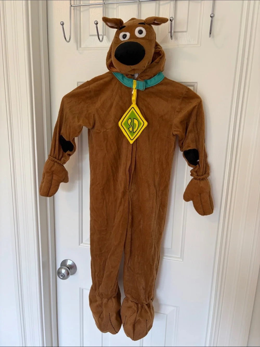 RUBIES’ Scooby-Doo TODDLER Costume with paws!! Collar and ID Tag